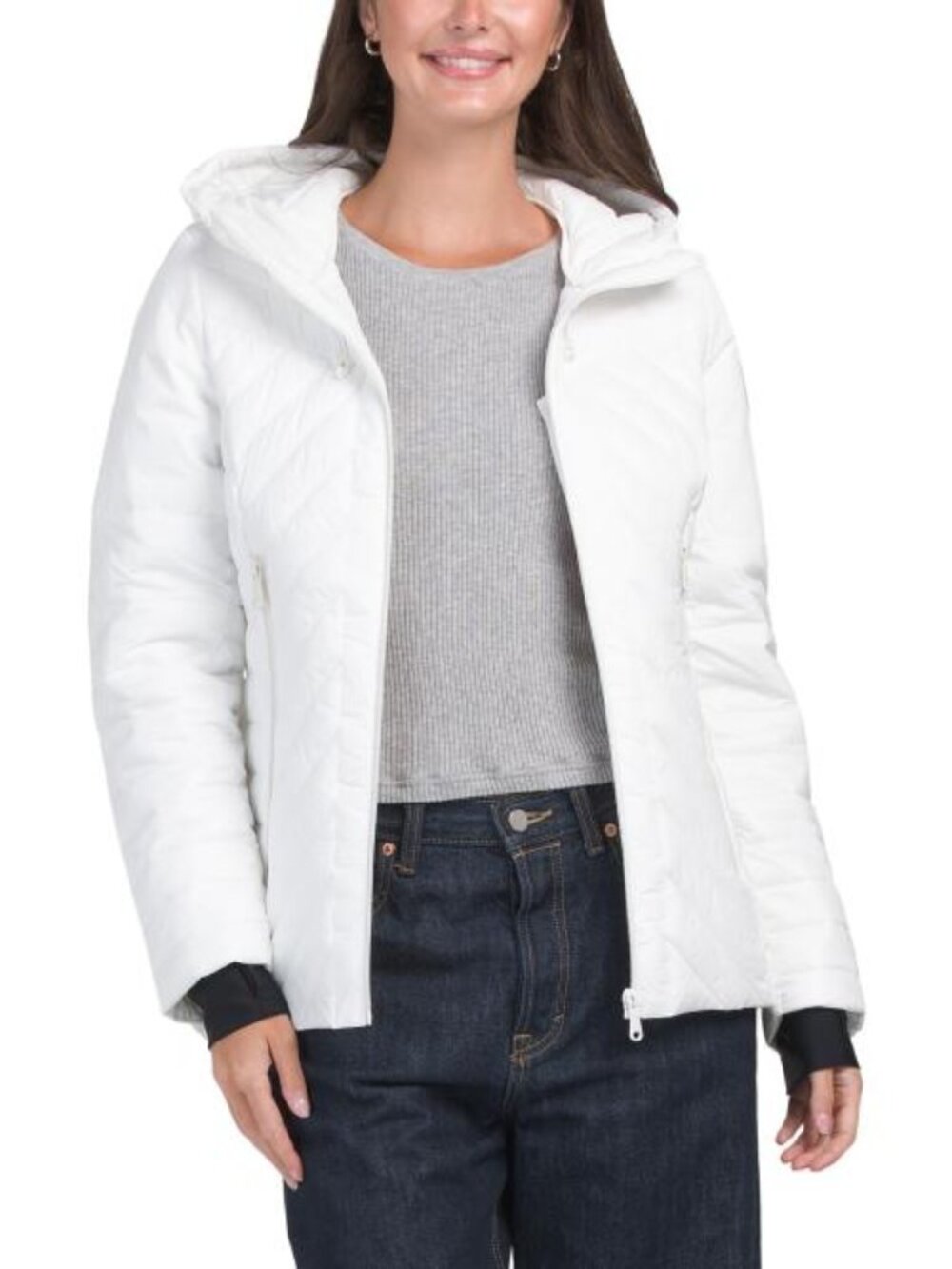 PAJAR Esmay Mixed Media Quilted Packable Puffer